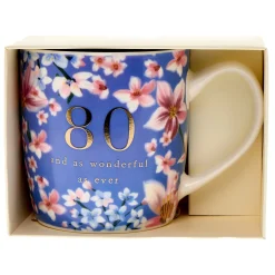 Card Factory 80 & As Wonderful As Ever Mug In A Box
