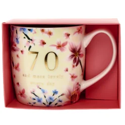 Clearance 70 & More Lovely Every Year Mug In A Box 70Th Birthday|Mugs