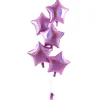 Card Factory 5 Baby Pink Stars Balloon Bouquet - DELIVERED INFLATED!