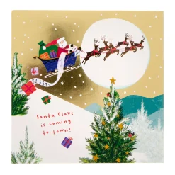 Card Factory 16 Charity Christmas Cards - Santa & Snowman (2 Designs)