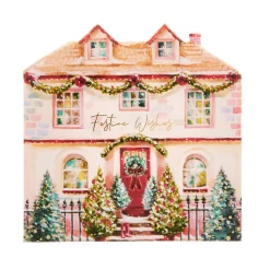 Card Factory 16 Charity Christmas Cards - Homes & Shops (2 Designs)