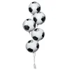 New 5 Foil Footballs Balloon Bouquet - DELIVERED INFLATED! Kids Birthday Party|Balloons For Kids