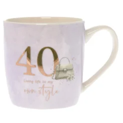 Discount 40 Living Life In My Own Style Mug In A Box 40Th Birthday|Mugs