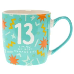 Card Factory 13 Living My Best Teenage Life Mug In A Box
