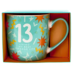 Card Factory 13 Living My Best Teenage Life Mug In A Box