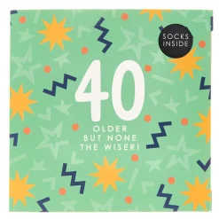 Sale 40 Older But None The Wiser Socks 40Th Birthday|Gifts For Him