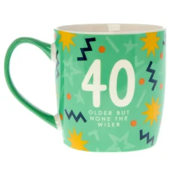 New 40 Older But None The Wiser Mug In A Box 40Th Birthday|Mugs