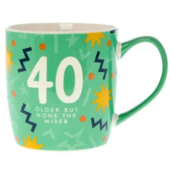 New 40 Older But None The Wiser Mug In A Box 40Th Birthday|Mugs