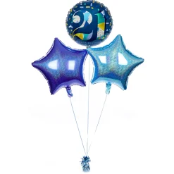 Card Factory Abstract Happy 21st Birthday Balloon Bouquet - DELIVERED INFLATED!