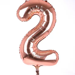 Hot Age 21 Giant Foil Helium Numeral Balloons - Rose Gold (deflated) 21St Birthday|Balloons For Her