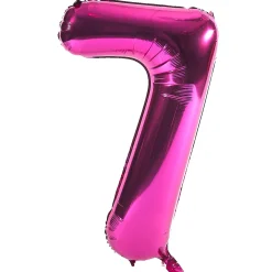 Clearance Age 70 Giant Foil Helium Numeral Balloons - Pink (deflated) 70Th Birthday|Helium Balloons