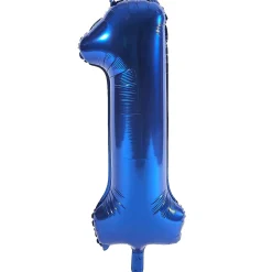 New Age 18 Giant Foil Helium Numeral Balloons - Blue (deflated) 18Th Birthday|Balloons For Him