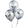 Hot Alien 12-Inch Latex Balloons - Pack of 5 Kids Balloons For Kids|Multipack Balloons