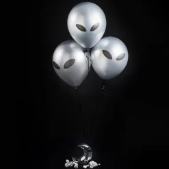 Hot Alien 12-Inch Latex Balloons - Pack of 5 Kids Balloons For Kids|Multipack Balloons