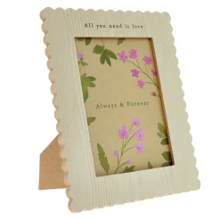 New All You Need Is Love Wooden Photo Frame Wedding Gifts|Gifts For Couples