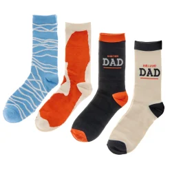 Online Amazing Dad Socks - 4 Pairs Gifts For Him
