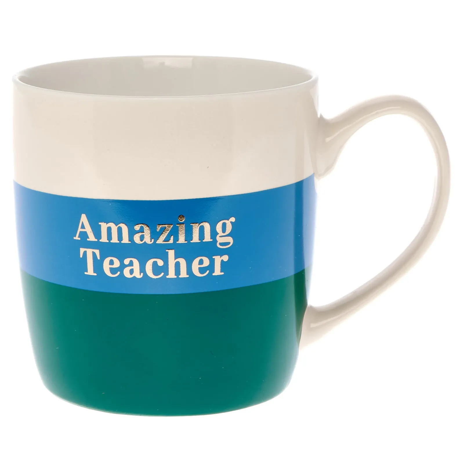 Card Factory Amazing Teacher Colour Block Mug in a Box