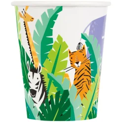 Clearance Animal Safari Party Tableware & Decorations - 16 Guests Tableware|Birthday Party