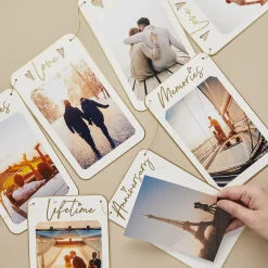 Clearance Anniversary Photo Card Banner Banners & Bunting|Anniversary Party