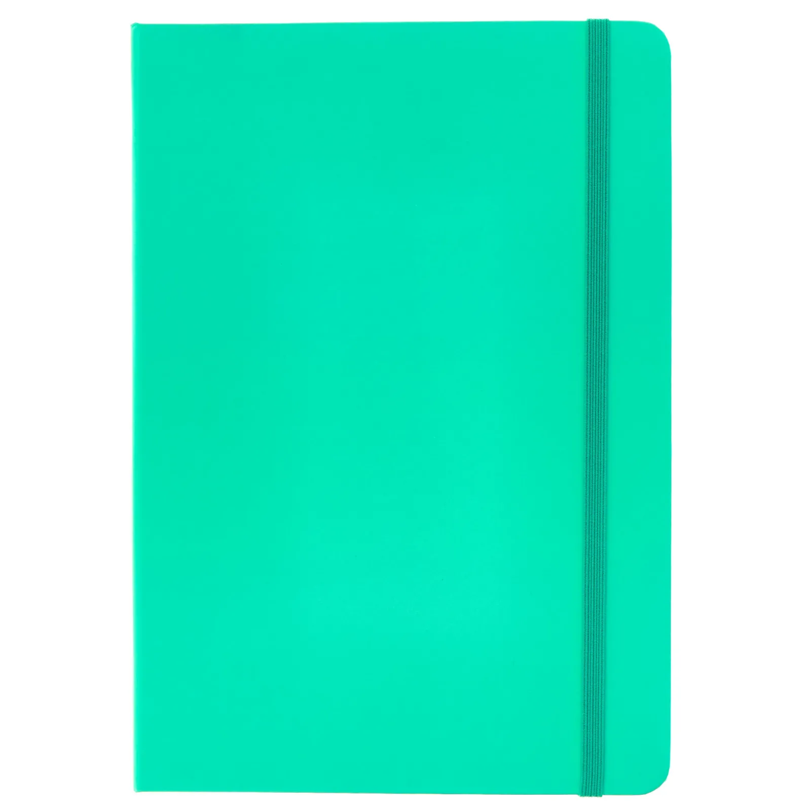 Card Factory Aqua A5 Lined Notebook
