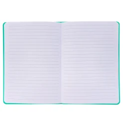 Card Factory Aqua A5 Lined Notebook