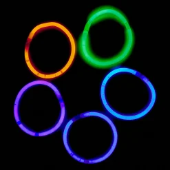 New Assorted Glow Stick Bracelets - Pack of 10 Bags & Favours|Birthday Party