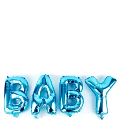New Baby Blue Balloon Banner Kit Kids Banners & Bunting|Gender Reveal Party