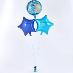 Best Baby Boy Blue Balloon Bouquet - Delivered Inflated! Baby Shower Party|Balloons For Him