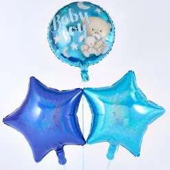 Best Baby Boy Blue Balloon Bouquet - Delivered Inflated! Baby Shower Party|Balloons For Him