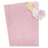 Kids Card Factory Baby Girl Elephants Wrapping Paper & Gift Tags - Pack of 2