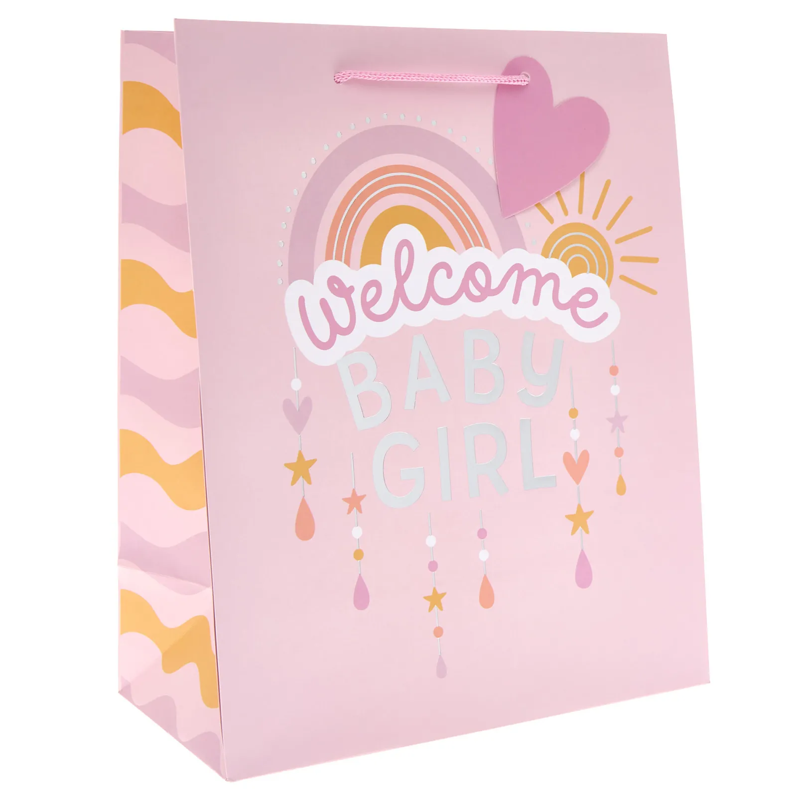 Card Factory Baby Girl Large Portrait Gift Bag