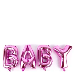 Sale Baby Pink Balloon Banner Kit Kids Banners & Bunting|Gender Reveal Party