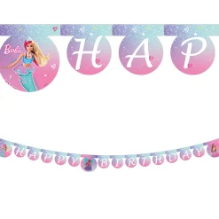 Clearance Barbie Birthday Party Tableware & Decorations Bundle - 16 Guests Tableware|Birthday Party