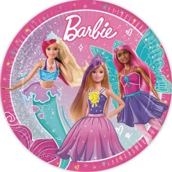 Clearance Barbie Birthday Party Tableware & Decorations Bundle - 16 Guests Tableware|Birthday Party