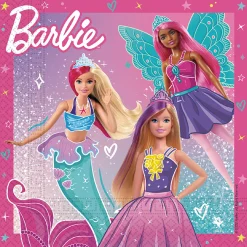 Clearance Barbie Birthday Party Tableware & Decorations Bundle - 16 Guests Tableware|Birthday Party