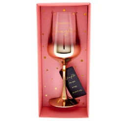 Card Factory Beautiful Daughter Wine Glass