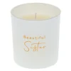 Sale Beautiful Sister Orchid Lily Serenity Candle Scented Candles|Birthday Gifts