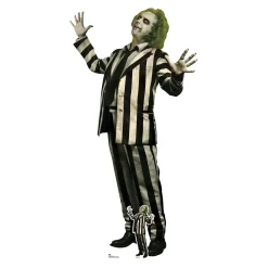Clearance Beetlejuice Michael Keaton Cardboard Cutout Cardboard Cutouts|Halloween Party