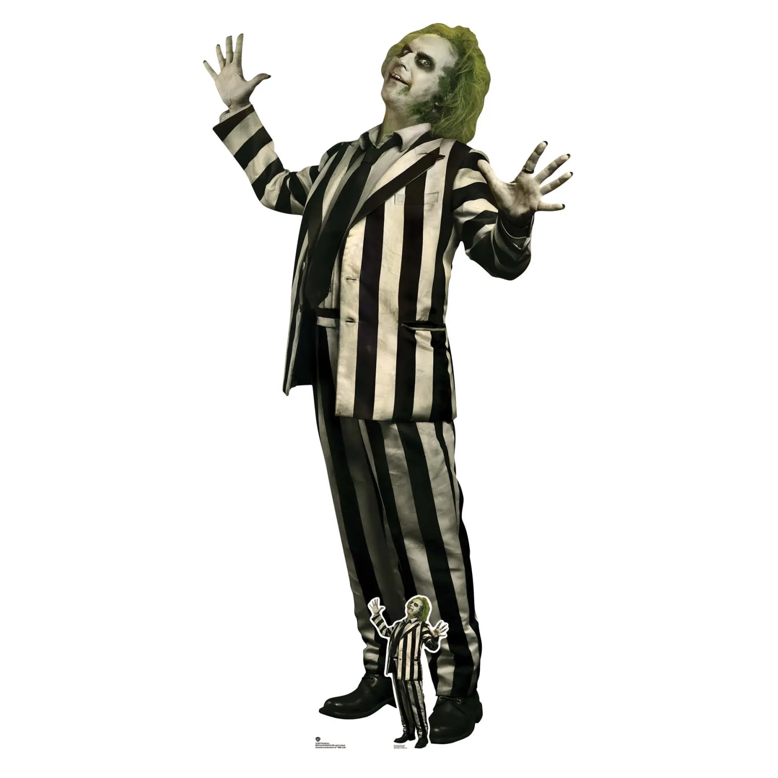 Clearance Beetlejuice Michael Keaton Cardboard Cutout Cardboard Cutouts|Halloween Party