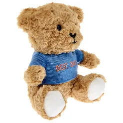 Card Factory Best Dad Bear Soft Toy