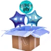 New Birthday Boy Balloon Bouquet - DELIVERED INFLATED! Kids Birthday Party|Balloons For Kids