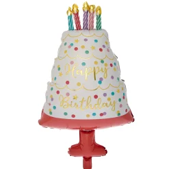 New Birthday Cake 34-Inch Super Shape Balloon Birthday Party|Balloons For Him