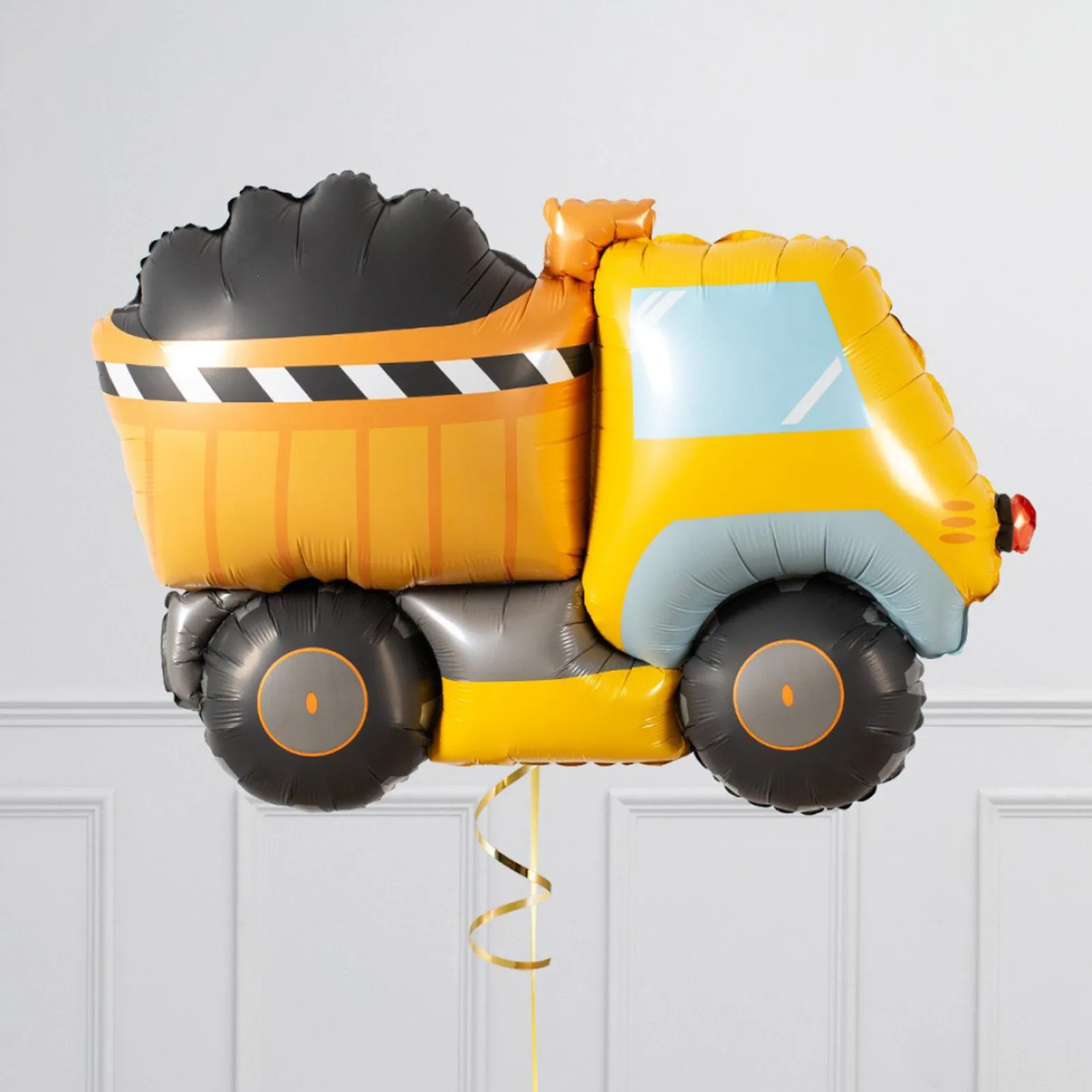 Online Birthday Dumper Truck Supershape & Foil Balloon Package - Delivered Inflated! Kids Balloons For Kids|Personalised & Photo Balloons
