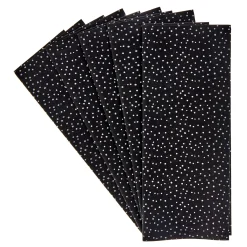 Hot Black & White Spotty Tissue Paper - 5 Sheets Kids Black & White Gift Wrap|Gift Wrap For Kids