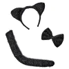 New Black Cat Costume Accessory Set Halloween Party