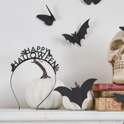 Discount Black Happy Halloween Metal Headband Halloween Party