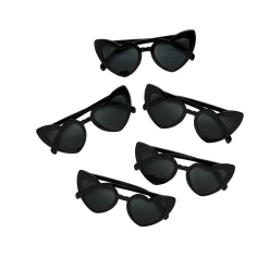 Outlet Black Heart Sunglasses - Pack of 5 Bags & Favours|Hen Party