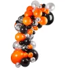 Outlet Black, Orange & Silver Balloon Arch Kit Halloween Party|Balloons For Him