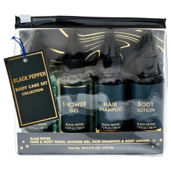 Card Factory Black Pepper Body Care Set Collection