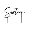 Card Factory Black Sixteen Acrylic Cake Topper